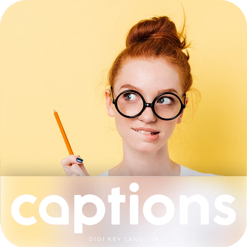 خرید اکانت Captions کپشنز قانونی و ارزان